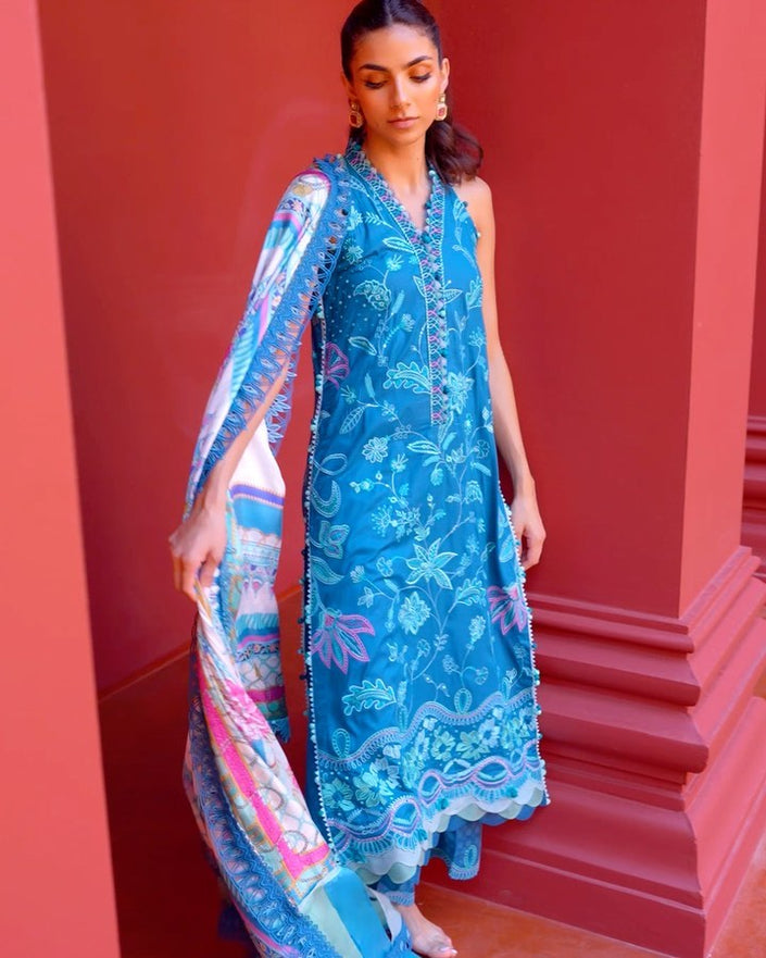 SUAY LAWN'24 MOANNA TEAL SKU: FTA-03-24