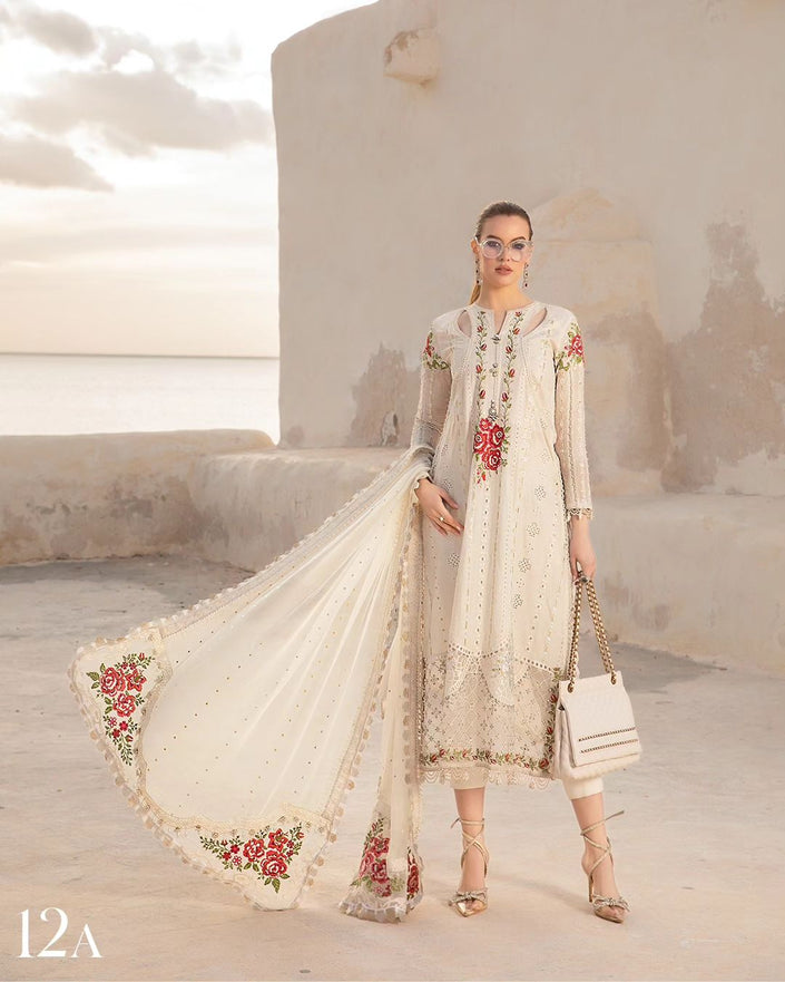 Unstitched Lawn | D-2412-A